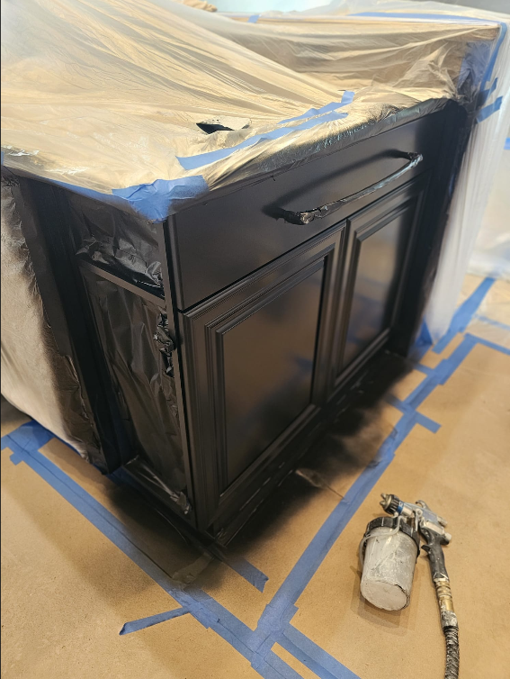 Cabinet Painting 1